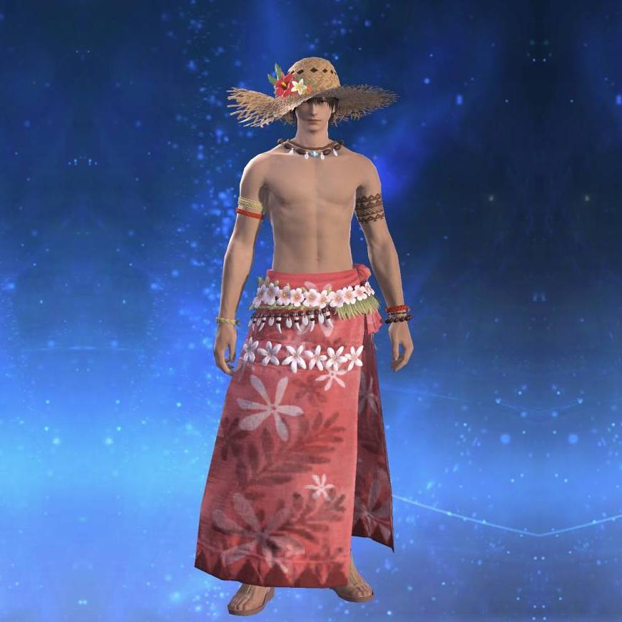 Summer's Flame Top's gearset image male.