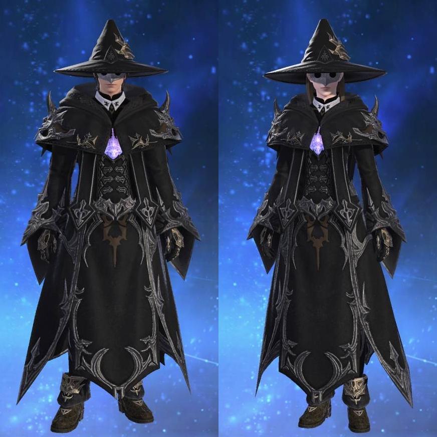 シャドウレス・キャスターアタイア's gearset image.