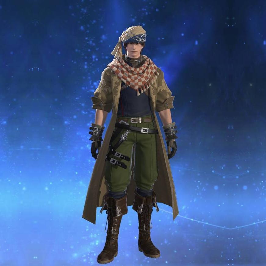 Swallowskin Coat's gearset image male.