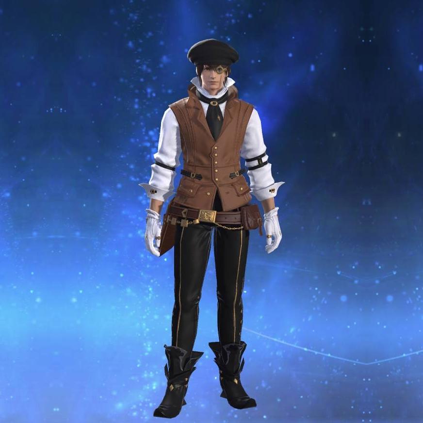 Gemfiend's Costume Vest's gearset image male.