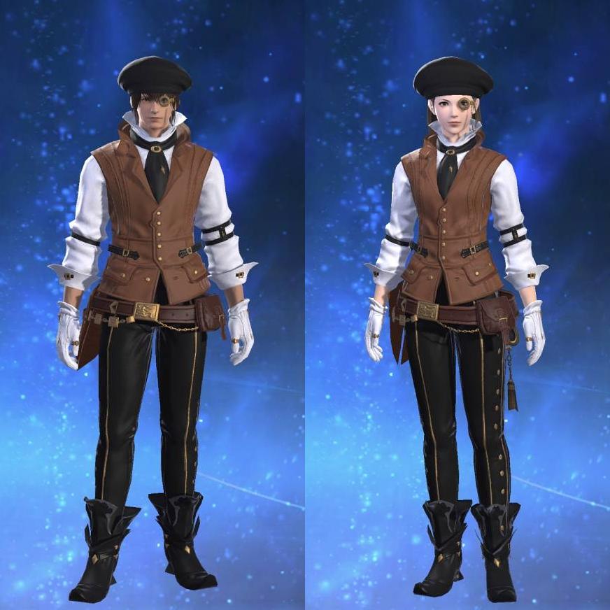 Gemfiend's Costume Vest's gearset image.