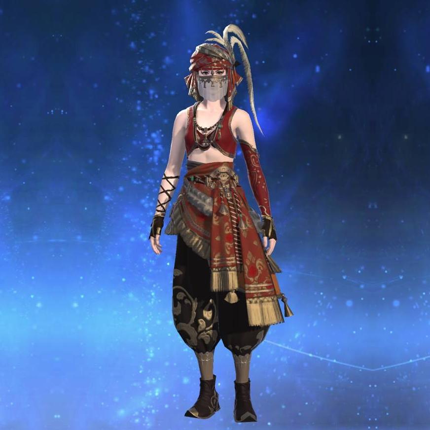 Softstepper's Bolero's gearset image female.