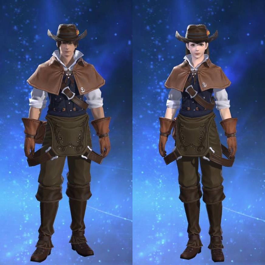 Tacklefiend's Costume Jacket's gearset image.