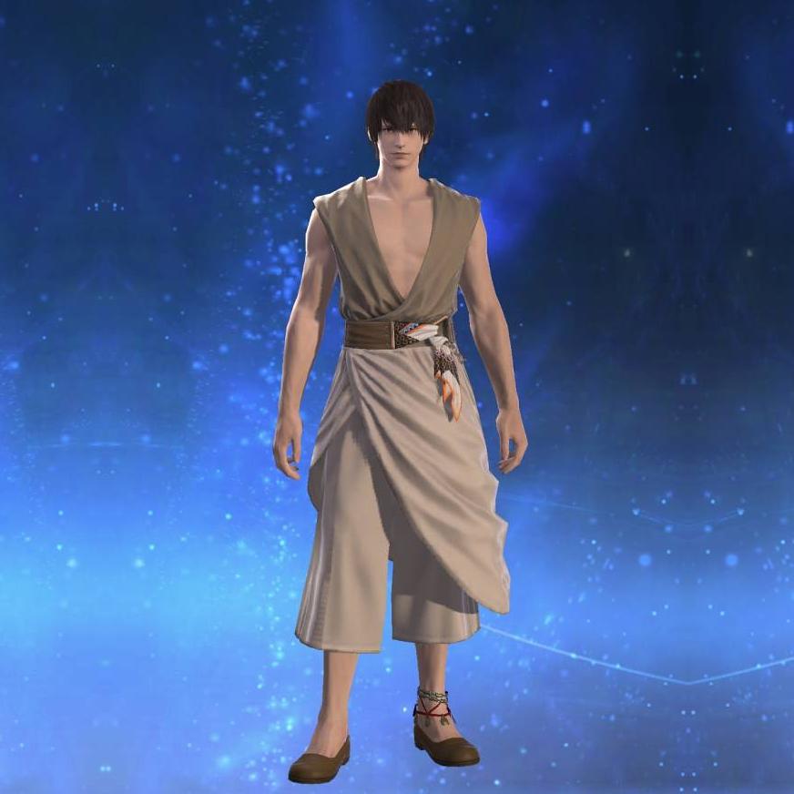 Dalmascan Draped Top's gearset image male.