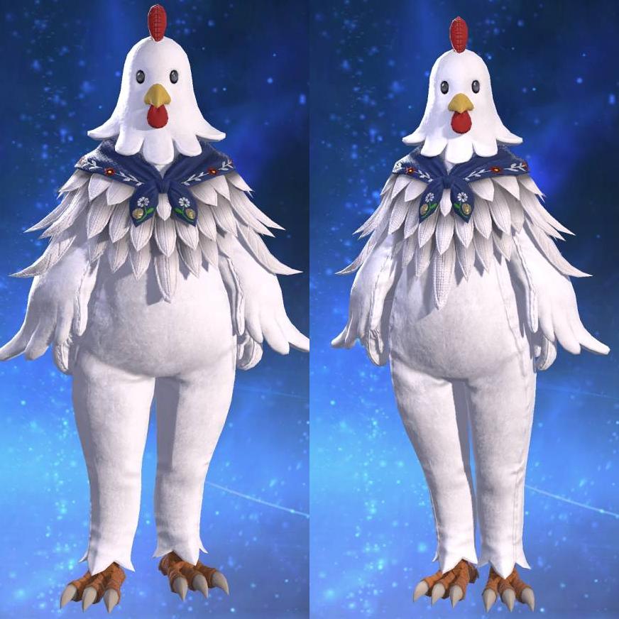 Chicken Suit's gearset image.