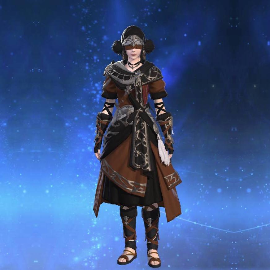 Ovim Wool Tunic of Casting's gearset image female.