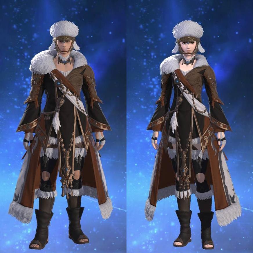 チタンブロンズ・ストライカーアタイア's gearset image.