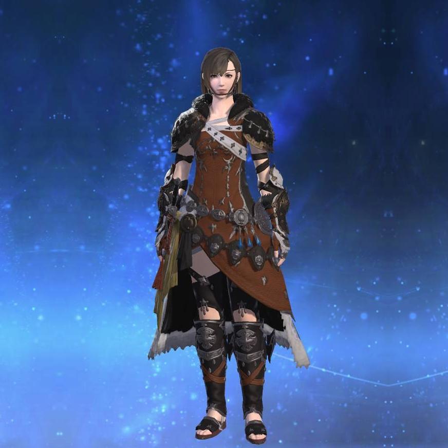 Zonureskin Coat of Maiming's gearset image female.