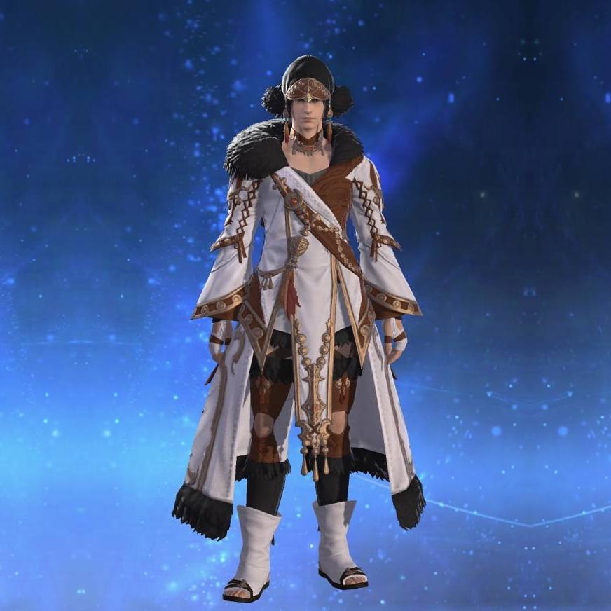チタンブロンズ・ヒーラーアタイア's gearset image male.
