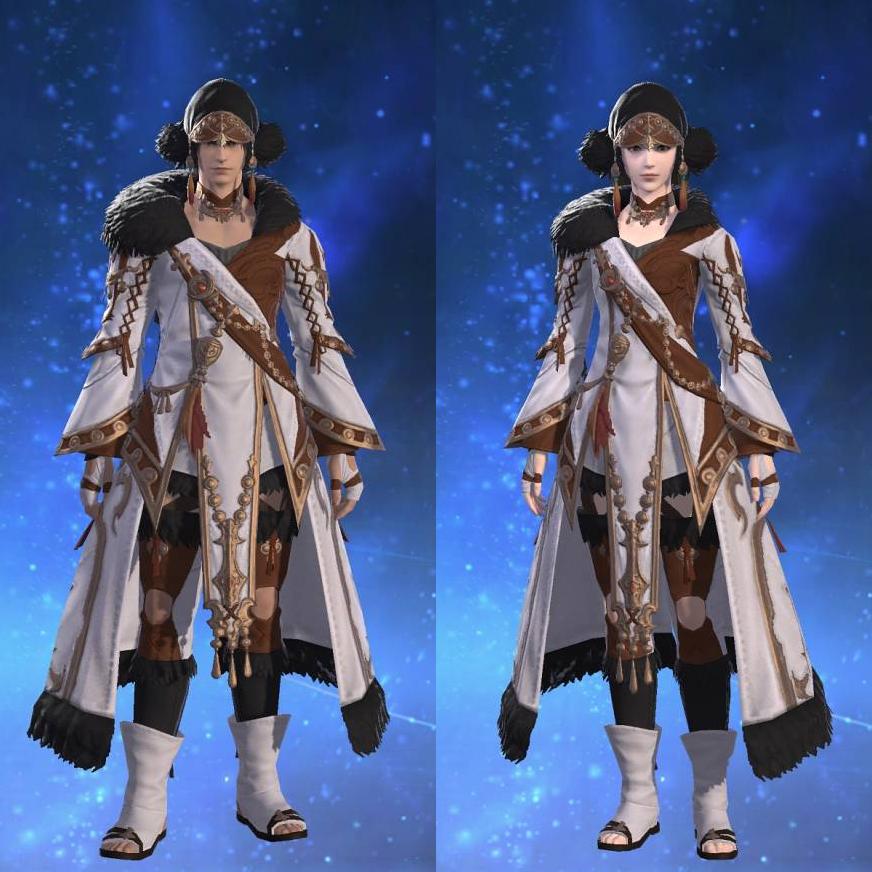 チタンブロンズ・ヒーラーアタイア's gearset image.