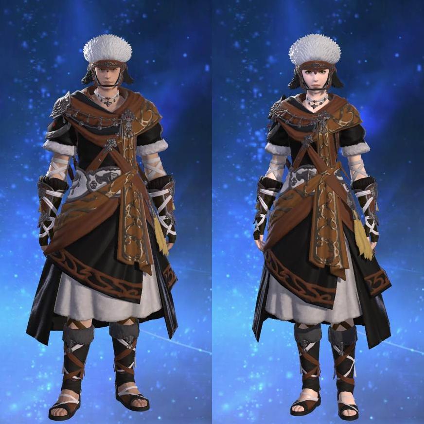 Ovim Wool Tunic of Aiming's gearset image.