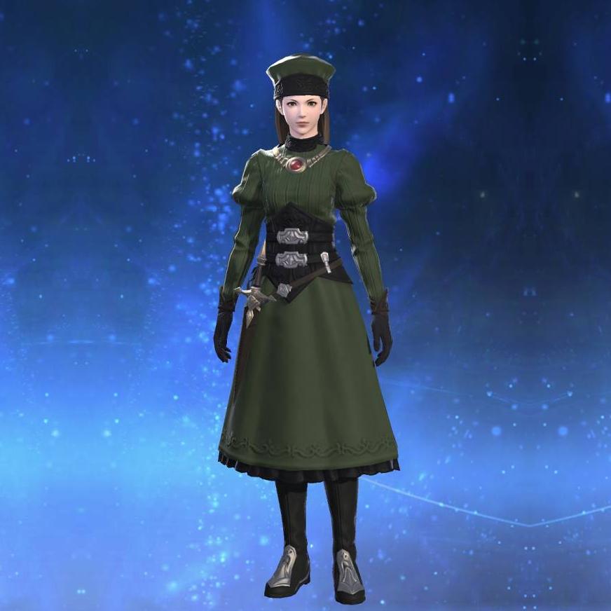 Iridescent Top of Casting's gearset image female.