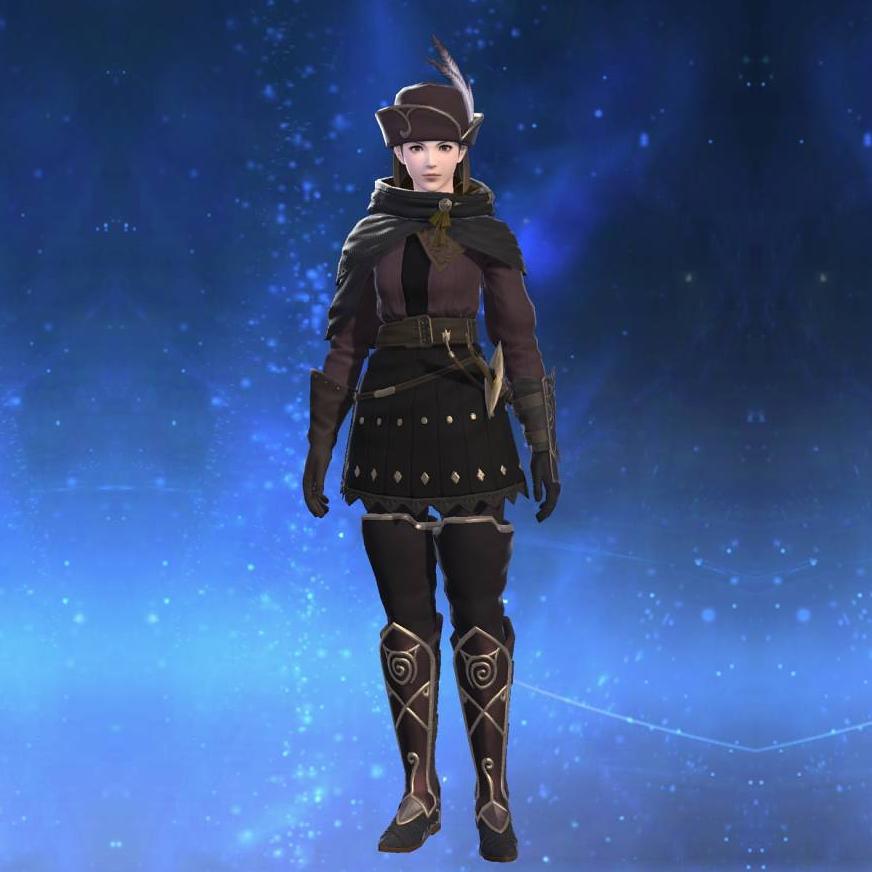 Iridescent Acton of Scouting's gearset image female.
