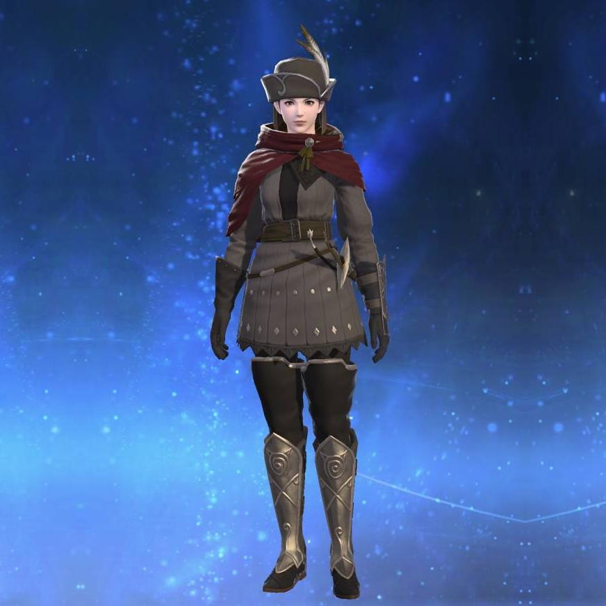 Iridescent Acton of Striking's gearset image female.