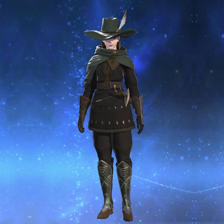 Iridescent Acton of Aiming's gearset image female.
