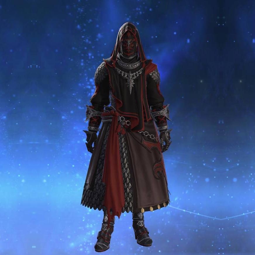 Augmented Deepshadow Scale Mail of Casting's gearset image male.