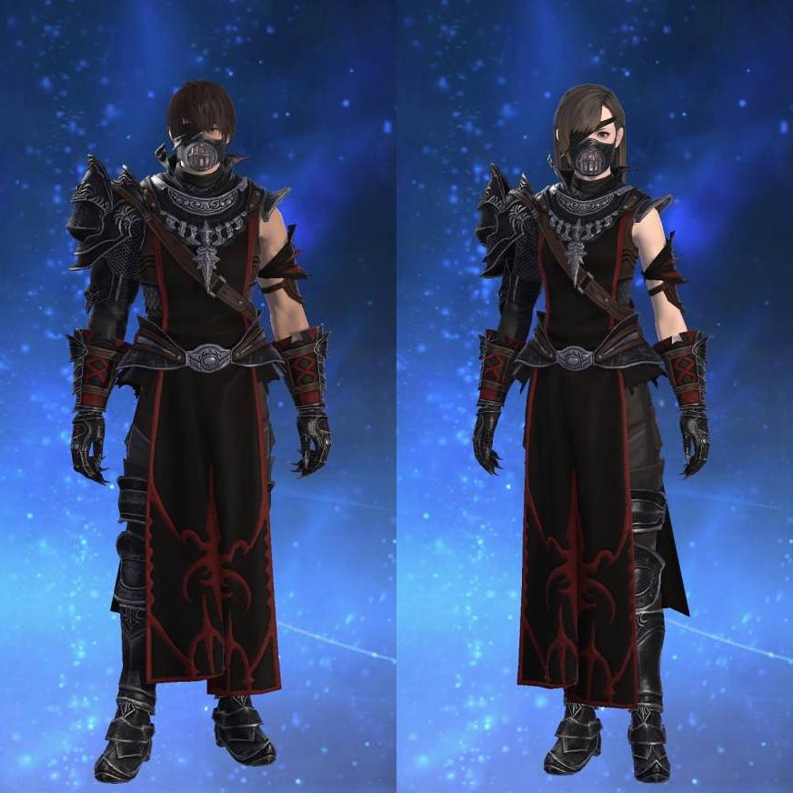 Augmented Deepshadow Scale Mail of Striking's gearset image.