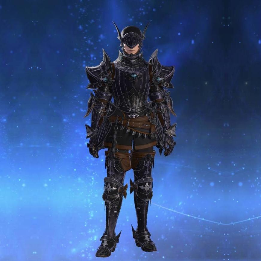 Augmented Deepshadow Cuirass of Maiming's gearset image male.