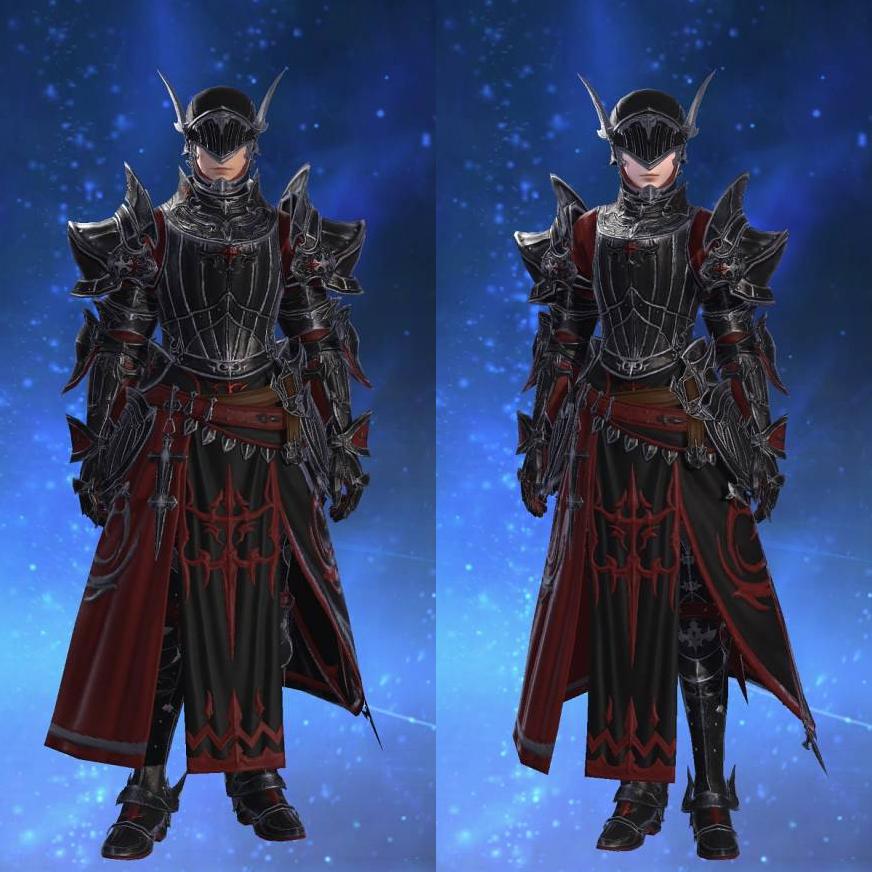 Augmented Deepshadow Cuirass of Fending's gearset image.