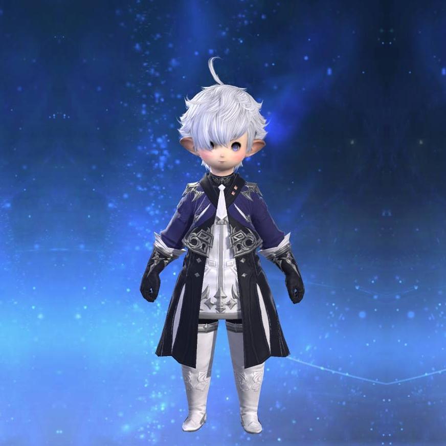ニュー・アルフィノ・アタイア's gearset image female model.