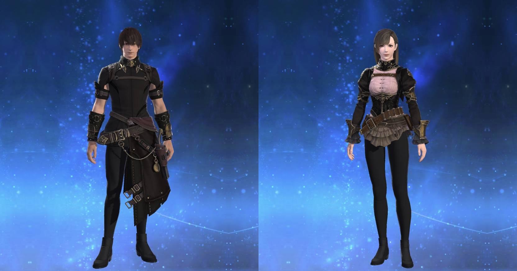 ff14 ネオイシュ　ヒーラー　衣装のみ FF14】ネオイシュガルディアン・ヒーラー装備👗各種族での見た目