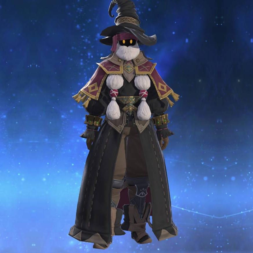 Swallowskin Robe of Casting's gearset image male.