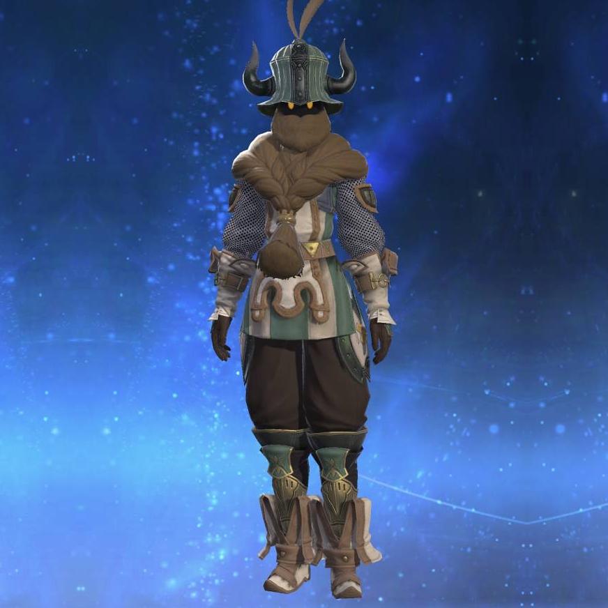 Dwarven Mythril Chainmail of Striking's gearset image female.