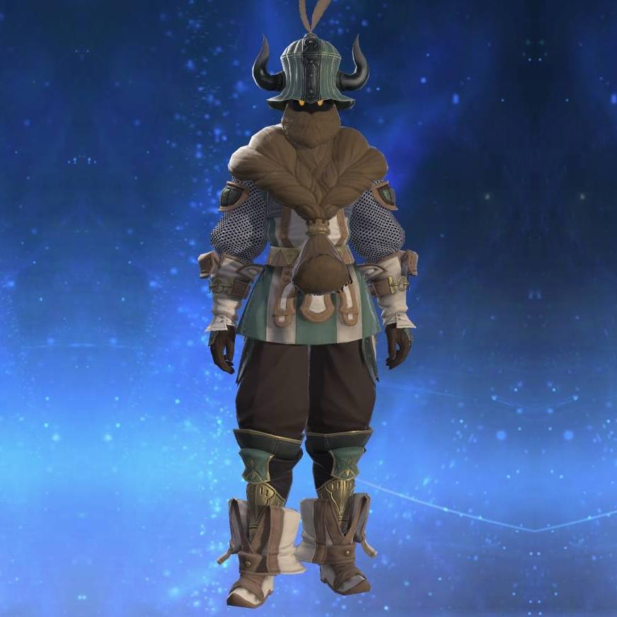 Dwarven Mythril Chainmail of Striking's gearset image male.