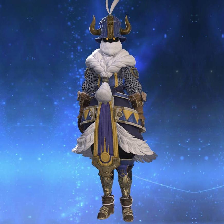 Dwarven Mythril Chainmail of Fending's gearset image female.