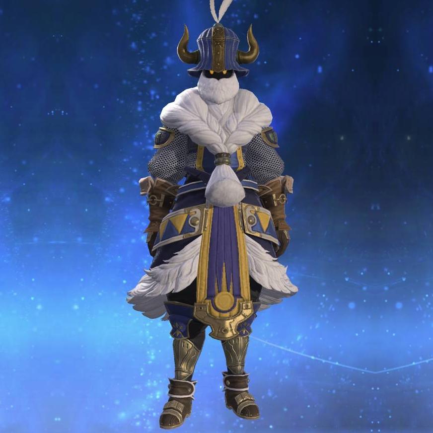 Dwarven Mythril Chainmail of Fending's gearset image male.