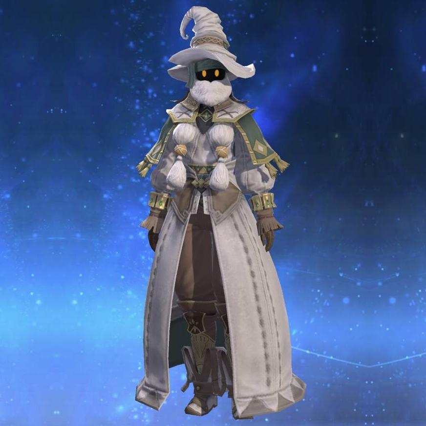 Swallowskin Robe of Healing's gearset image female.