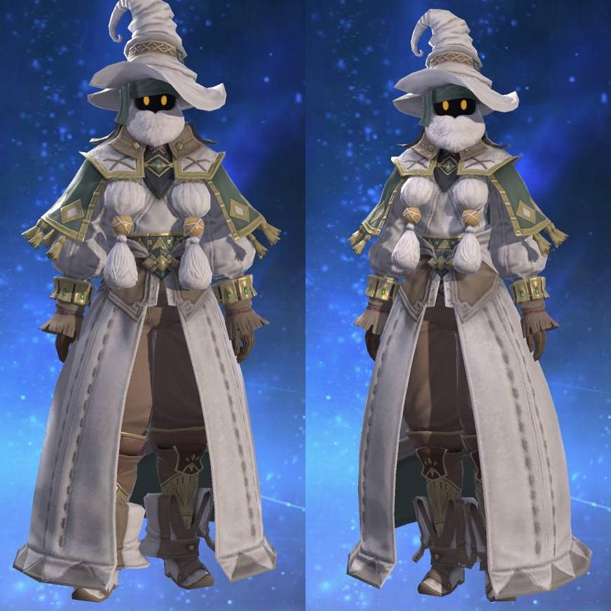Swallowskin Robe of Healing's gearset image.