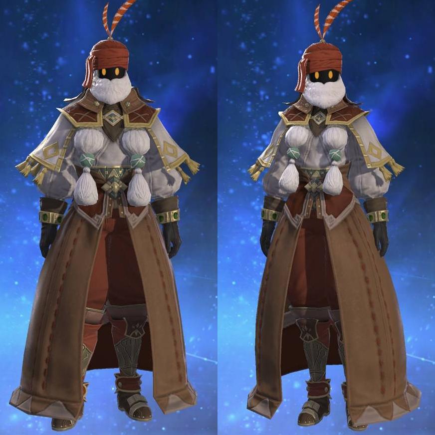 Swallowskin Robe of Aiming's gearset image.