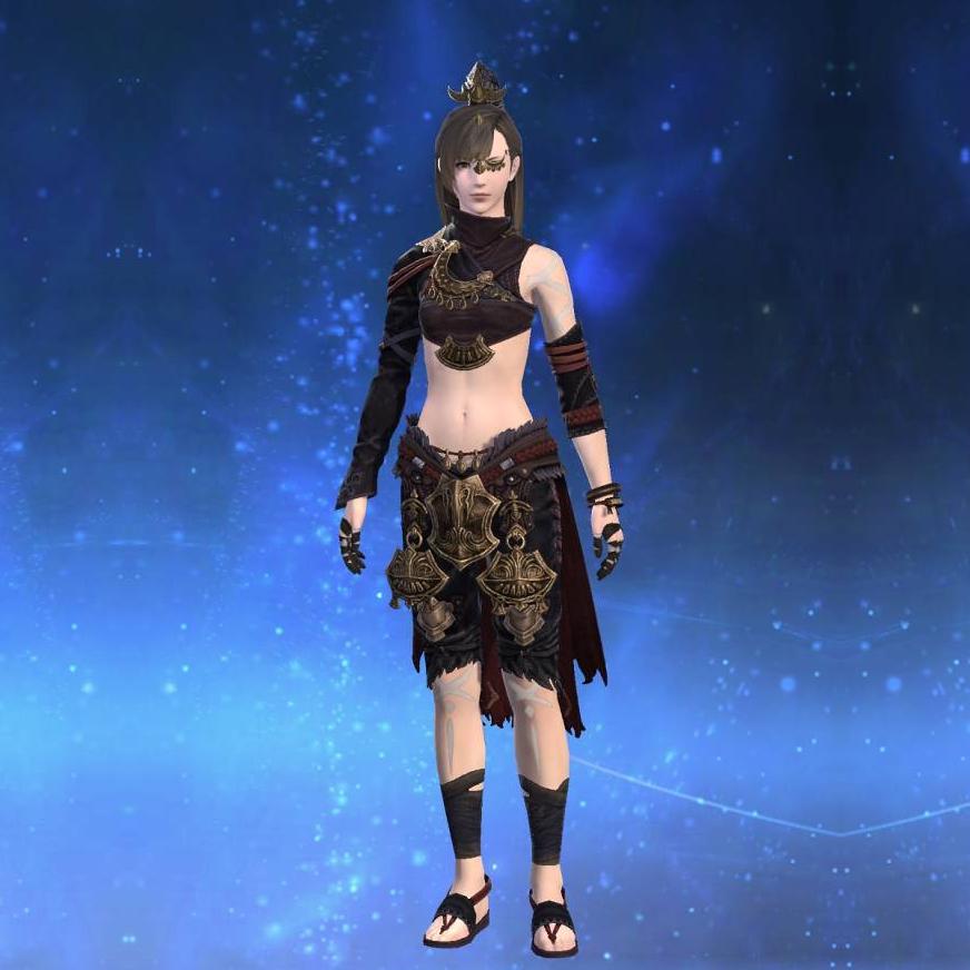 パガルザン・キャスターアタイア's gearset image female.
