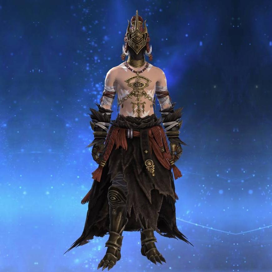 パガルザン・ストライカーアタイア's gearset image male.