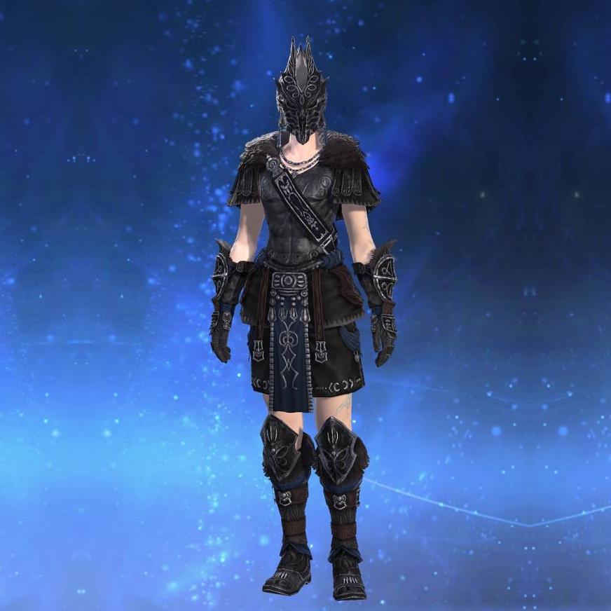 Paglth'an Jacket of Maiming's gearset image female.