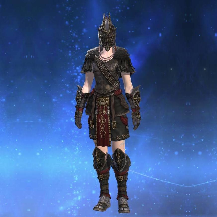 Paglth'an Jacket of Fending's gearset image female.