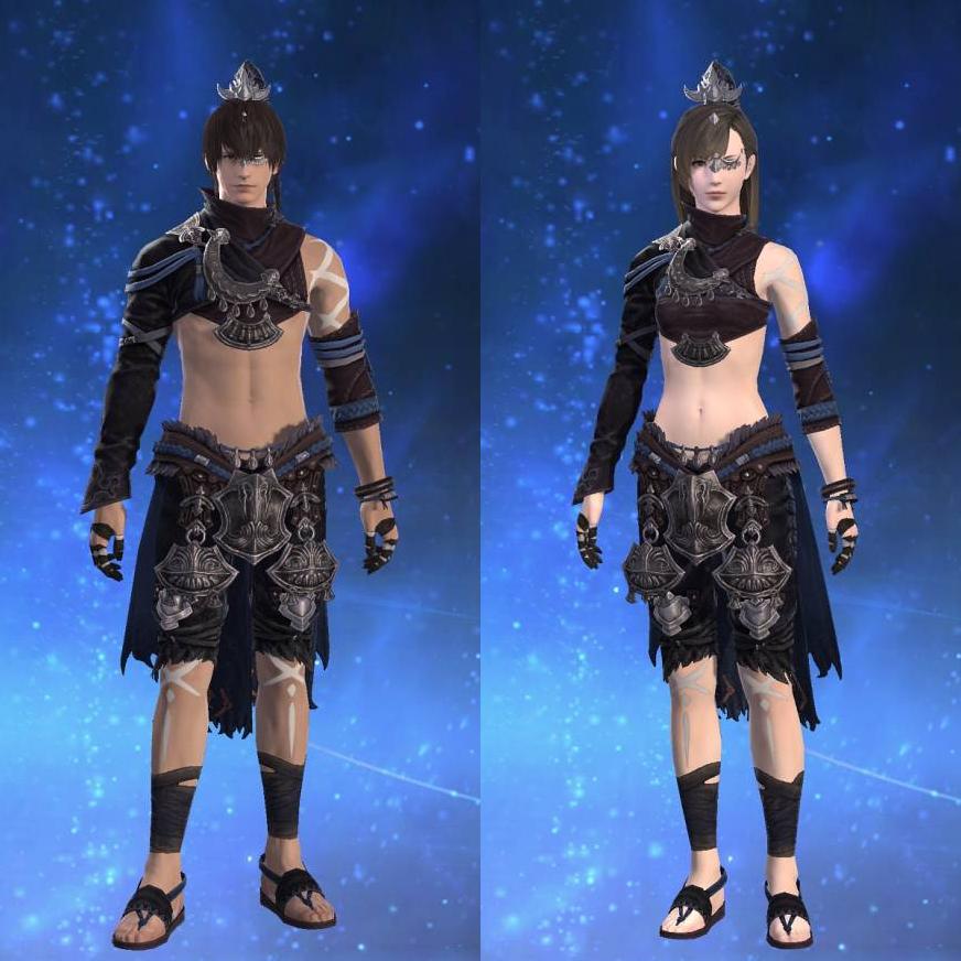 パガルザン・ヒーラーアタイア's gearset image.