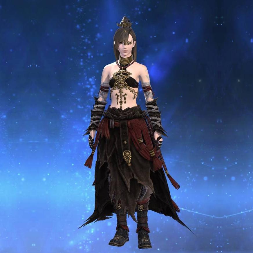 Paglth'an Chestpiece of Aiming's gearset image female.