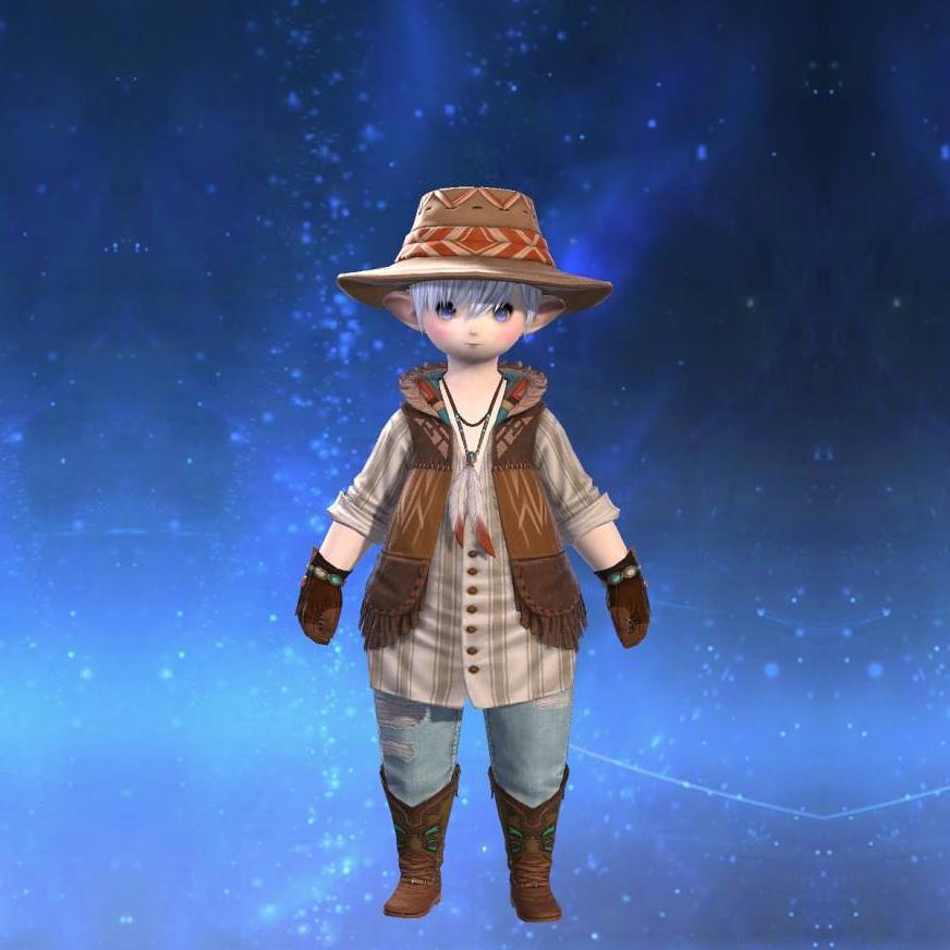 Peacelover's Shirt's gearset image female model.