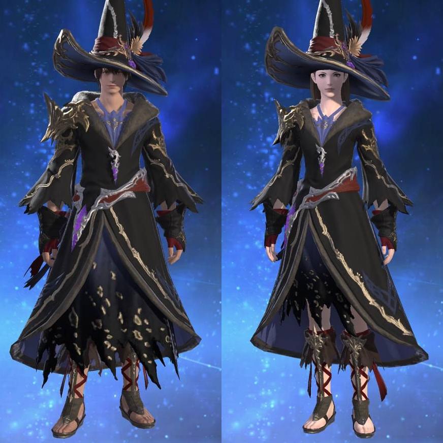フォーギヴン・キャスターアタイア's gearset image.