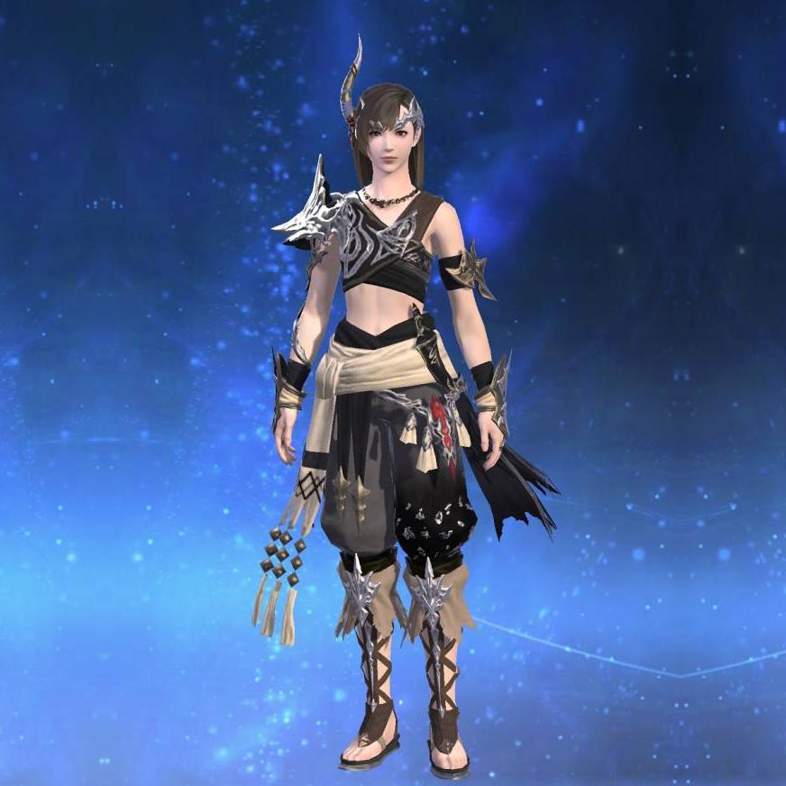 The Forgiven's Chestpiece of Scouting's gearset image female.