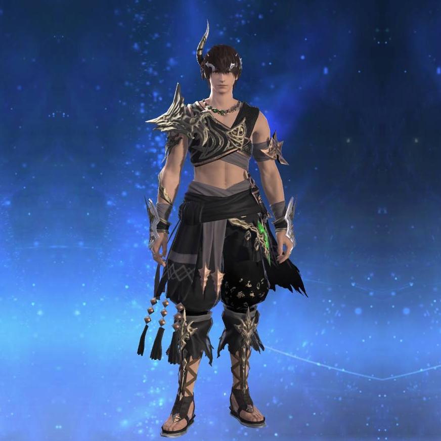 The Forgiven's Chestpiece of Striking's gearset image male.