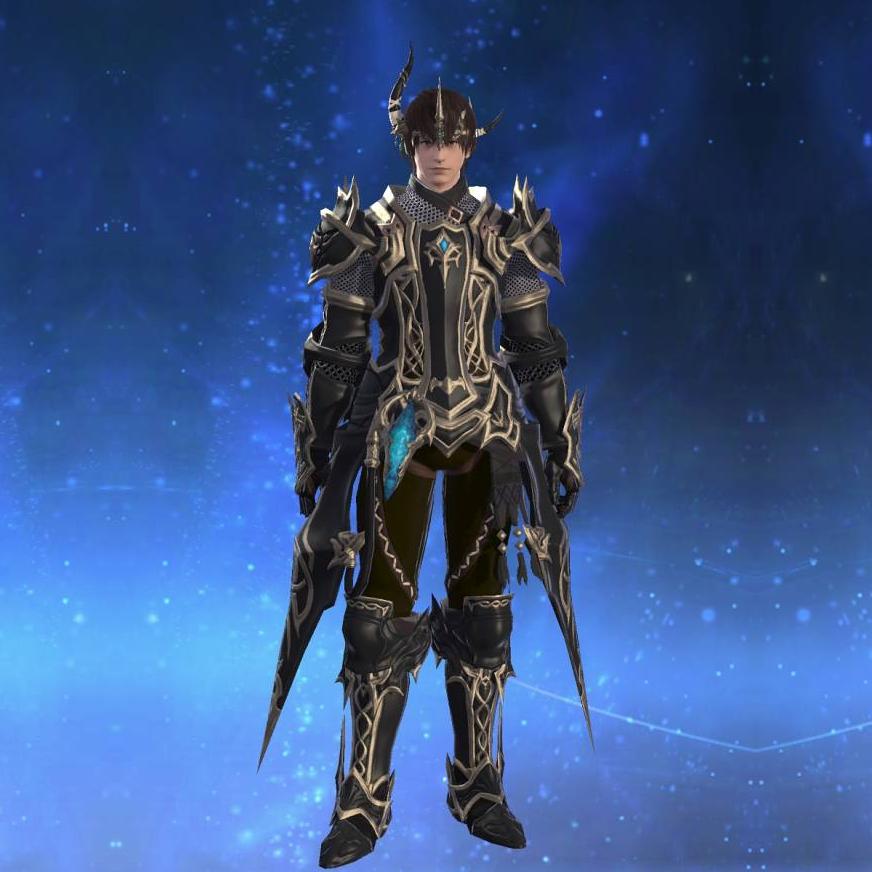 The Forgiven's Mail of Maiming's gearset image male.