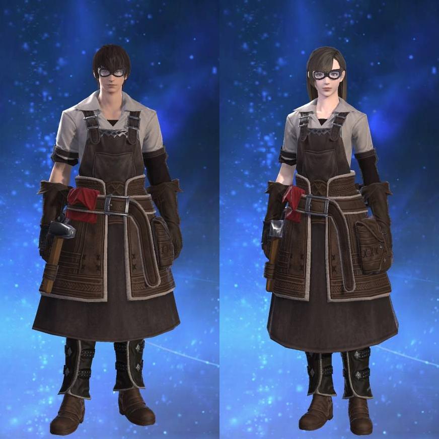 Forgefiend's Costume Apron's gearset image.