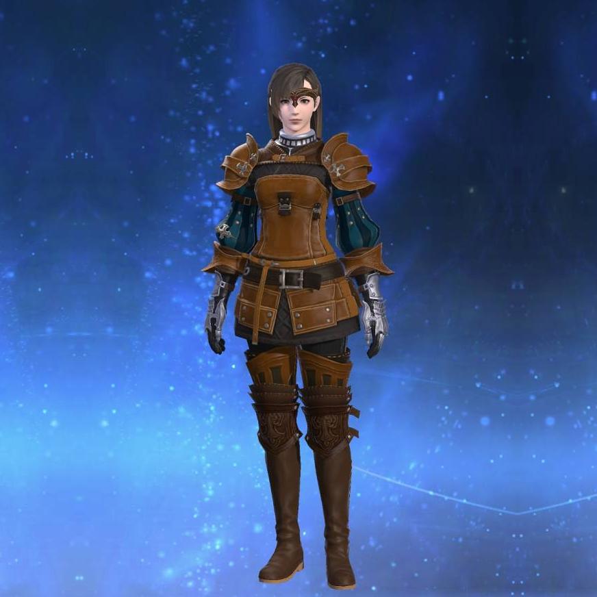 Voeburtite Jacket of Scouting's gearset image female.