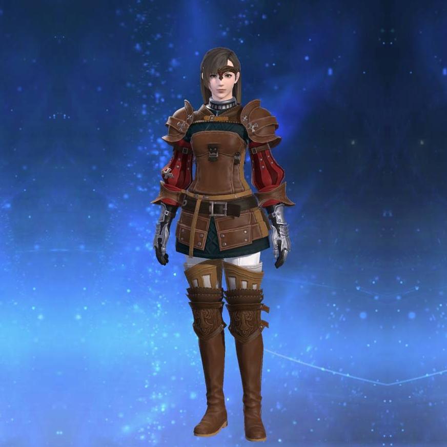 Voeburtite Jacket of Striking's gearset image female.