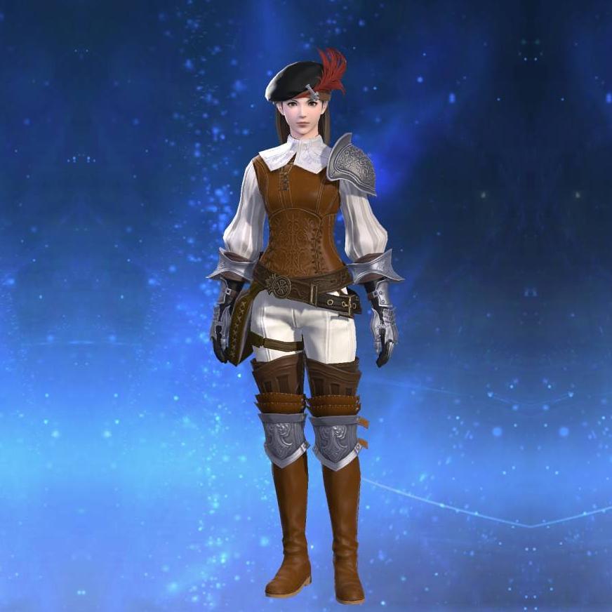 Voeburtite Jacket of Aiming's gearset image female.