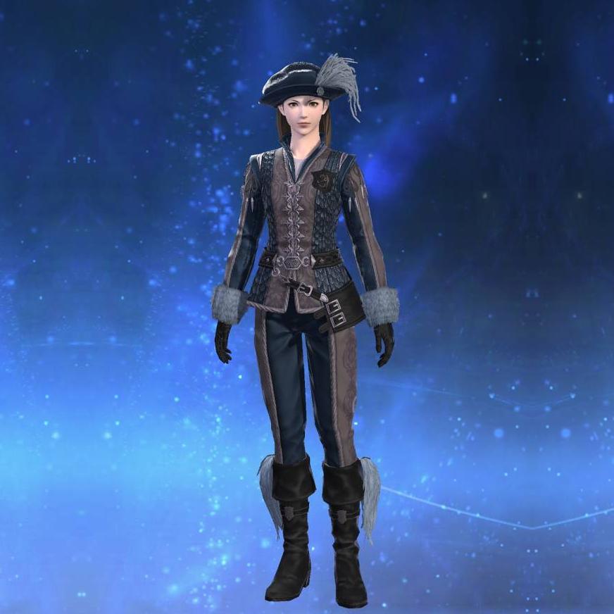 Hraesvelgr Jacket's gearset image female.