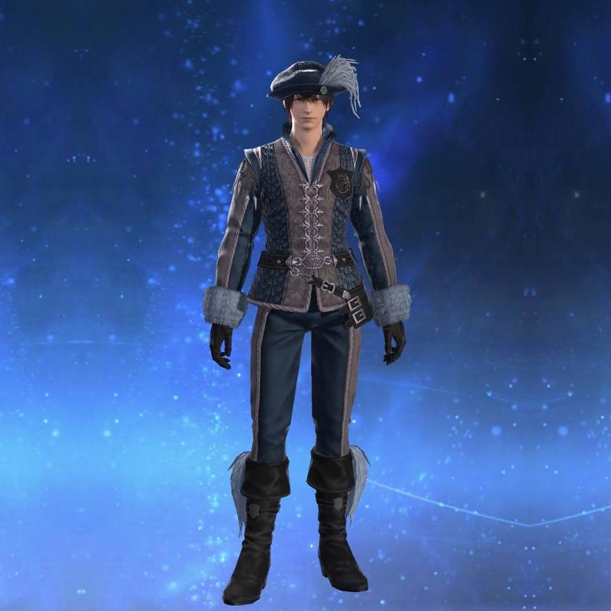 Hraesvelgr Jacket's gearset image male.